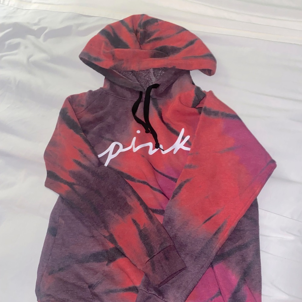 Pink hoodie